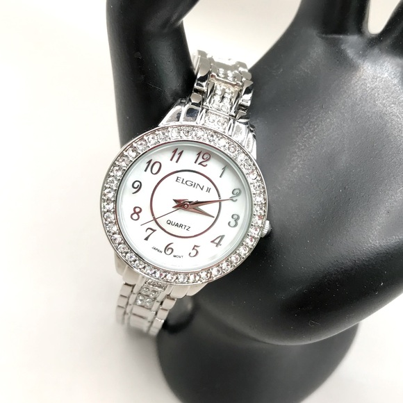 Elgin II Accessories - Elgin II Women's Silver-Tone Quartz Watch